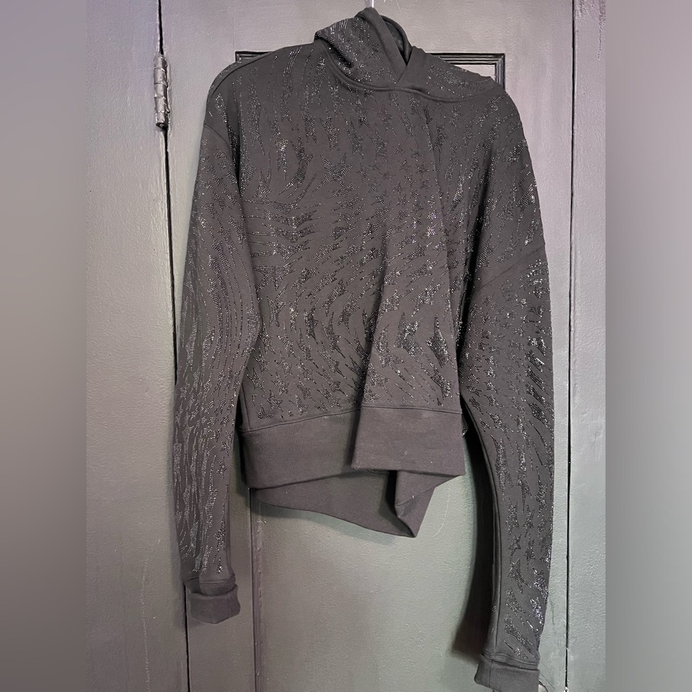Mugler X Hm . Embellished hoodie sz L